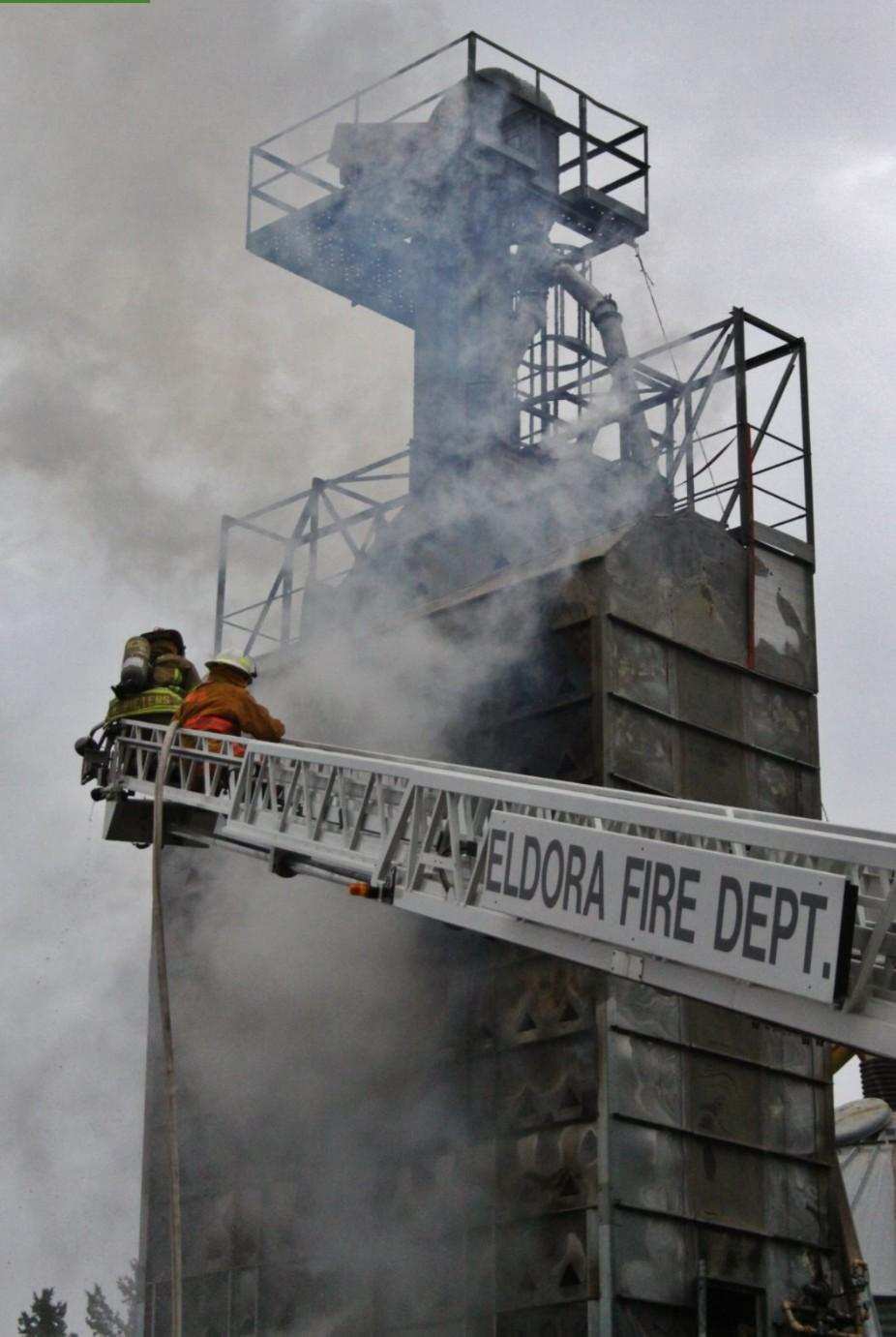 Wellsburg Fire Dept. responds to grain bin blaze The Grundy Register
